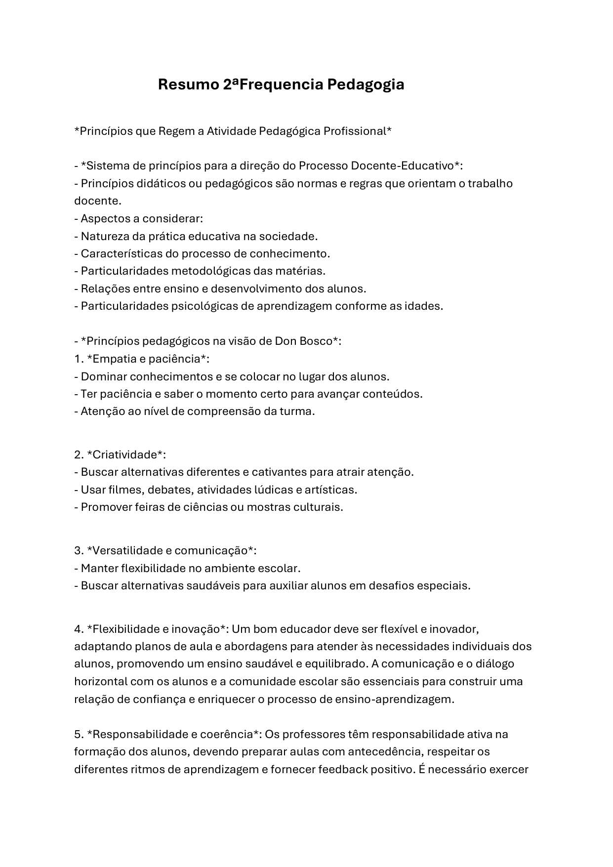 Resumo Da 2ª Frequência de Pedagogia Geral.pdf