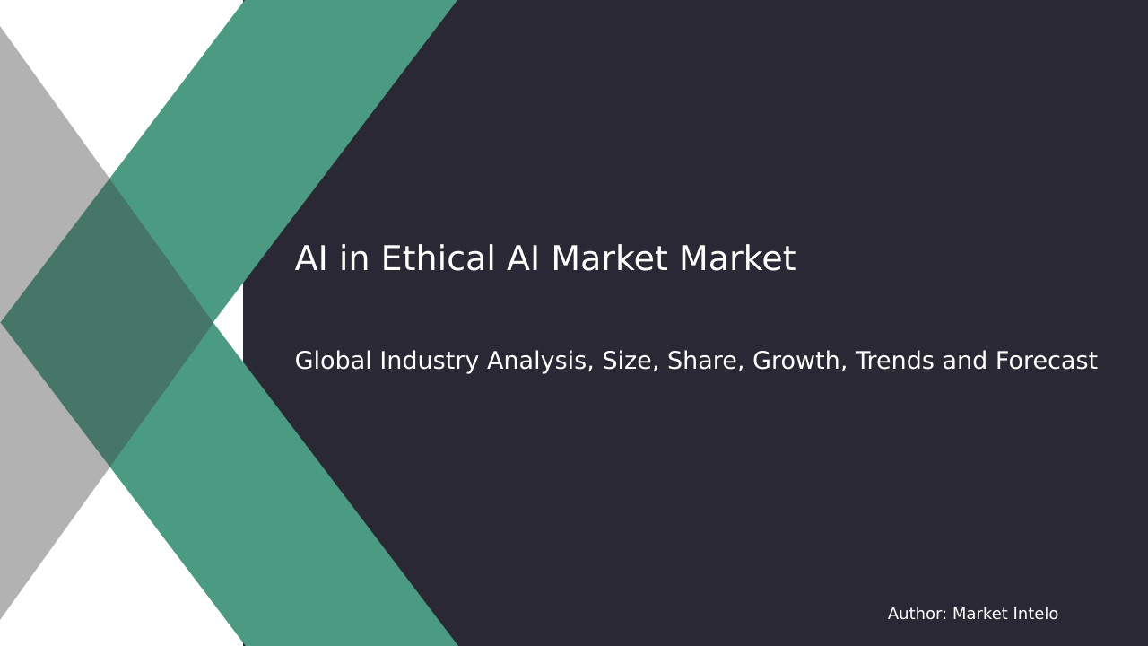 AI in Ethical AI Market Research Report 2033